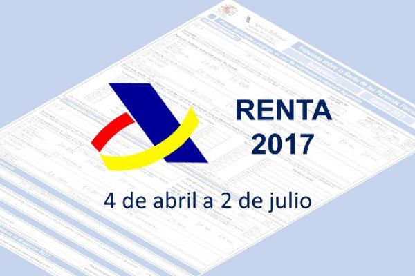 renta 2017 fuera de plazo
